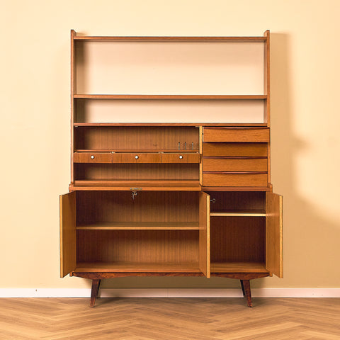 Swedish bookshelf in teak