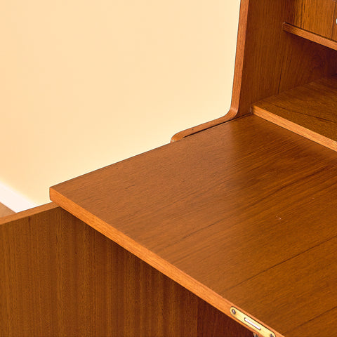 Swedish bookshelf in teak