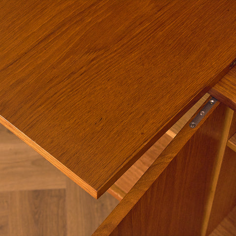 Swedish bookshelf in teak