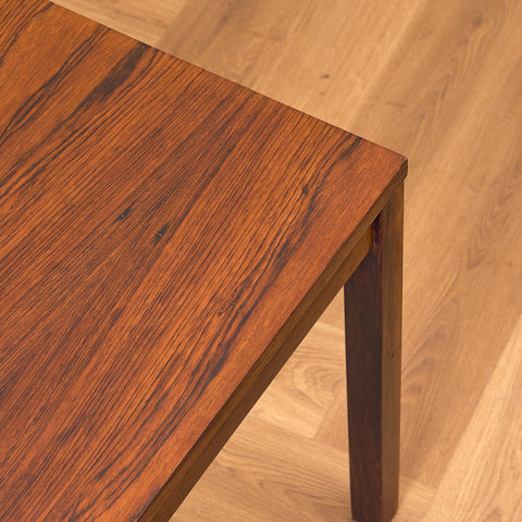 Danish side table in Santos rosewood