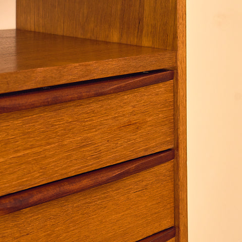 Swedish bookshelf in teak