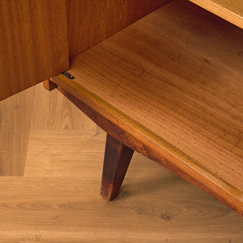 Swedish bookshelf in teak