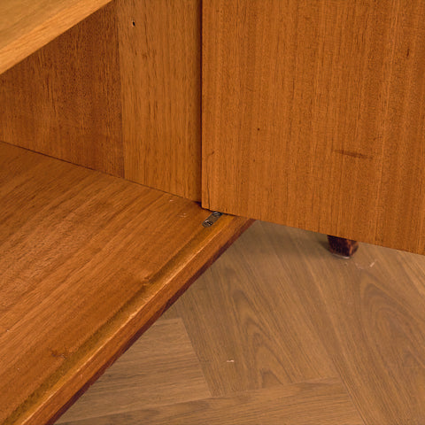 Swedish bookshelf in teak