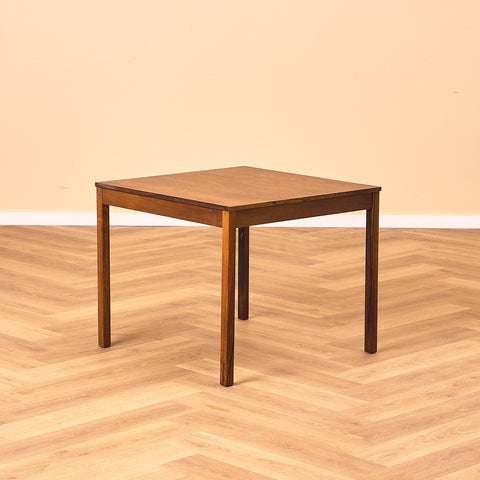 Danish side table in Santos rosewood