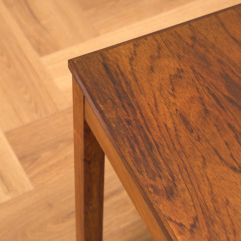 Danish side table in Santos rosewood