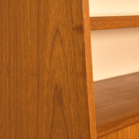 Swedish bookshelf in teak