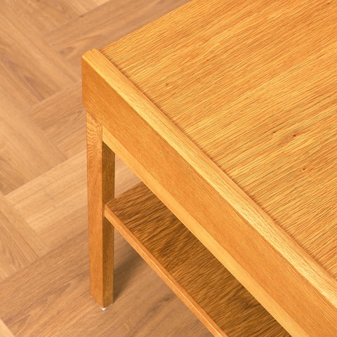 Swedish bedside tables in oak