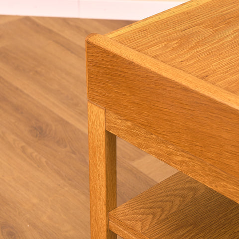 Swedish bedside tables in oak
