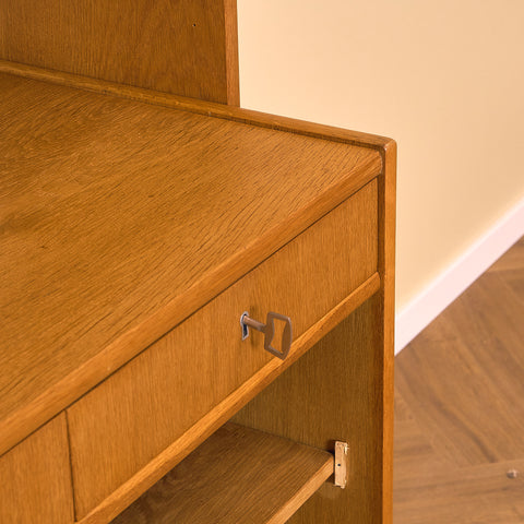 Swedish bookshelf in oak