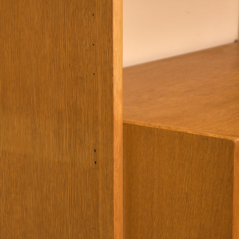 Swedish bookshelf in oak