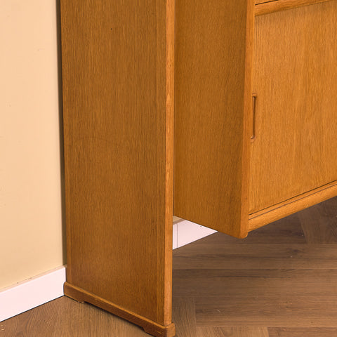 Swedish bookshelf in oak