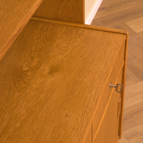 Swedish bookshelf in oak
