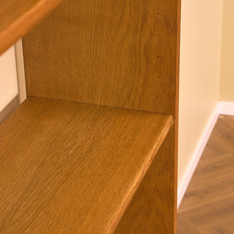 Swedish bookshelf in oak