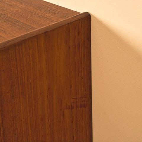 Danish chest of drawers in teak