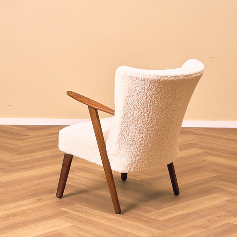 Danish armchairs in solid walnut by Erhardsen & Andersen for ERAN Møbler