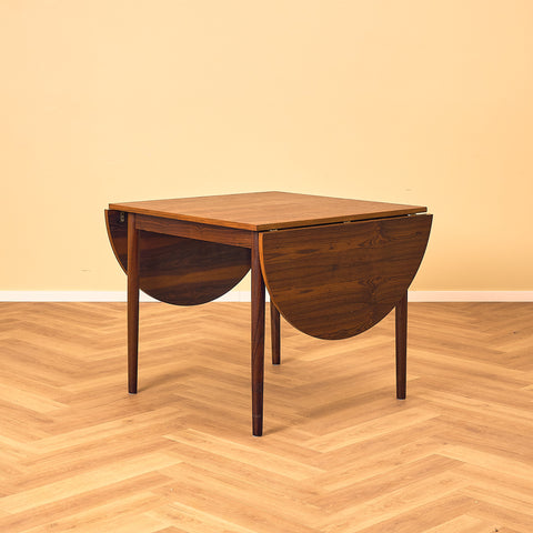 Danish dining table in Santos rosewood "Arne Vodder style"