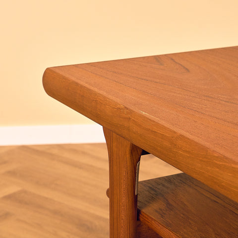 Danish coffee table in teak