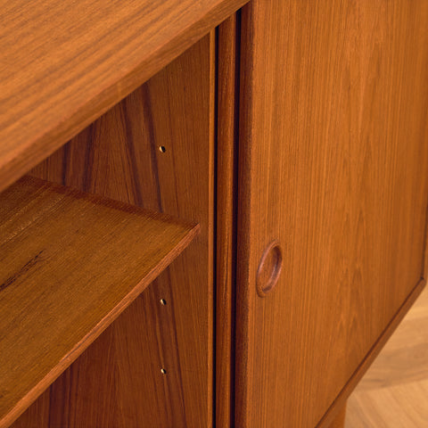 Danish sideboard in teak by Kai Kristiansen for Feldballes Møbelfabrik