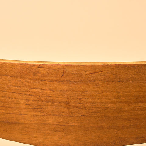 Danish dining chairs in teak and beech by Findahl Møbelfabrik, model 'Møsbol'