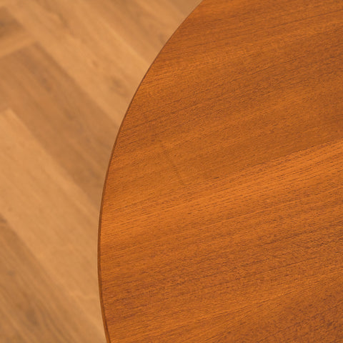 Danish dining table in teak and oak "Arne Vodder style"