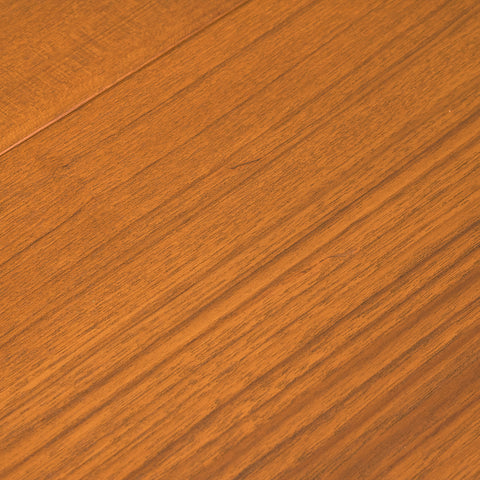 Danish round dining table in teak adn walnut by Hans Olsen for Frem Røjle