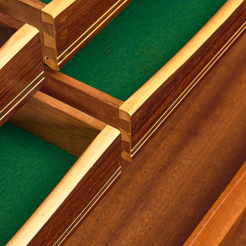 Danish highboard in teak by E.W. Bach