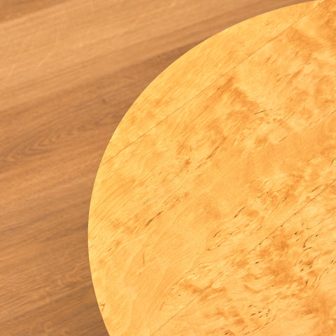 Swedish small side tables in beech and birch, model 'Annika' by Bruno Mathsson, for DUX