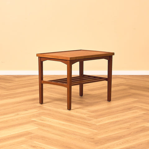 Danish side table in teak