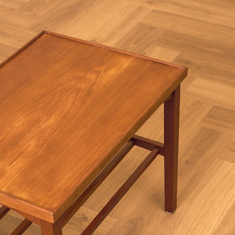 Danish side table in teak