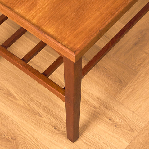 Danish side table in teak