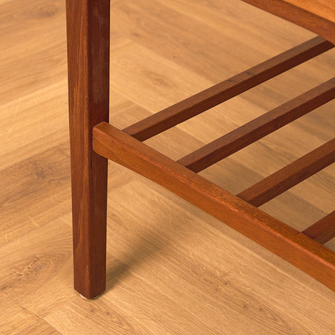 Danish side table in teak