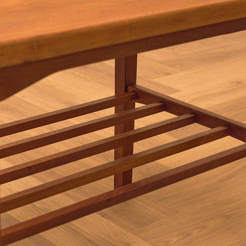 Danish side table in teak