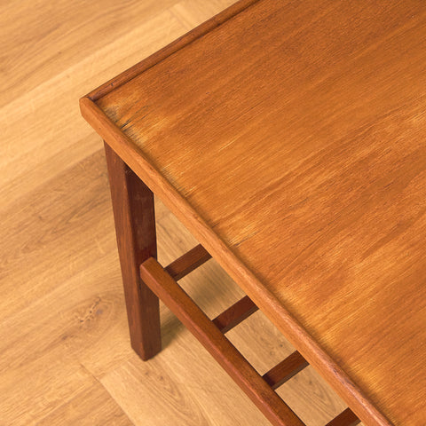 Danish side table in teak