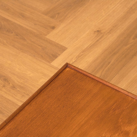 Danish side table in teak