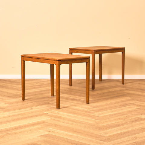Svenska sidobord i teak