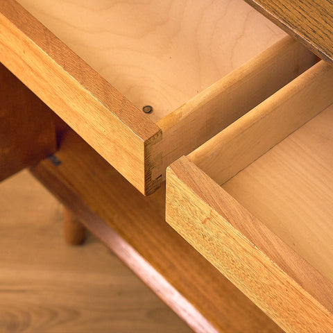 Swedish sideboard in smoked oak