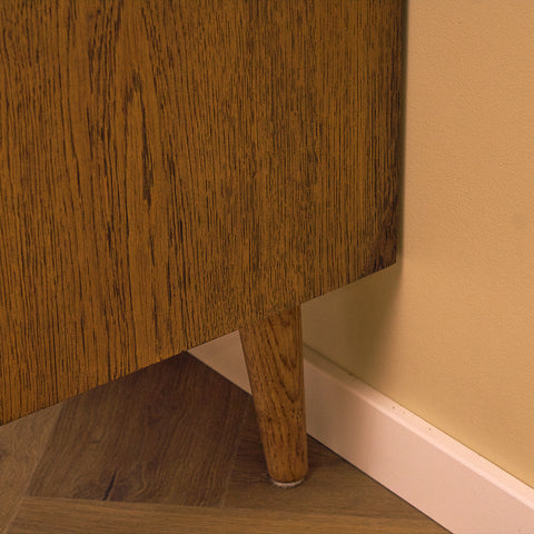 Swedish sideboard in smoked oak