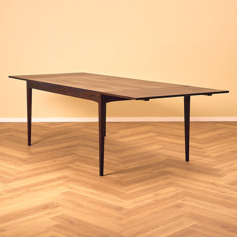 Danish dining table in Santos rosewood