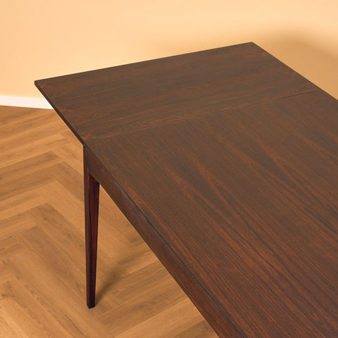 Danish dining table in Santos rosewood