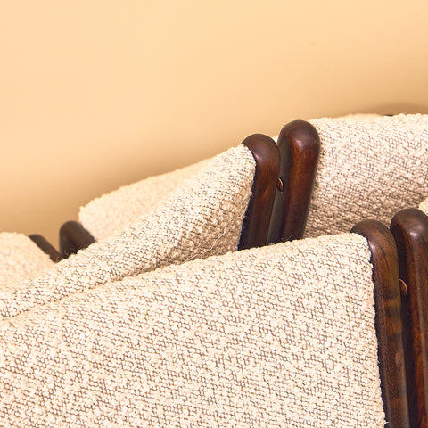 Danish dining chairs in mahogany by Erik Buch for Anderstrup Møbelfabrik, model 89