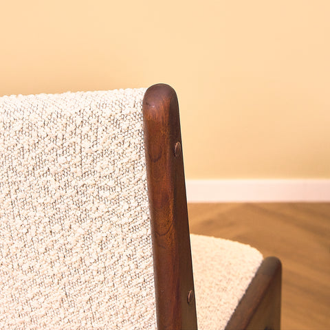 Danish dining chairs in mahogany by Erik Buch for Anderstrup Møbelfabrik, model 89