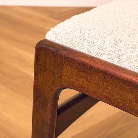 Danish dining chairs in mahogany by Erik Buch for Anderstrup Møbelfabrik, model 89