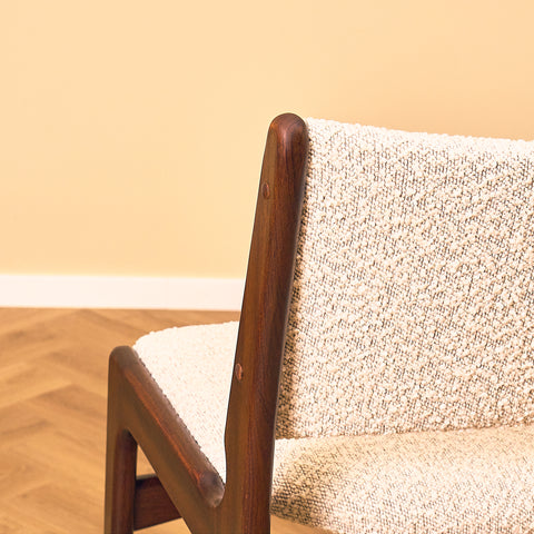 Danish dining chairs in mahogany by Erik Buch for Anderstrup Møbelfabrik, model 89
