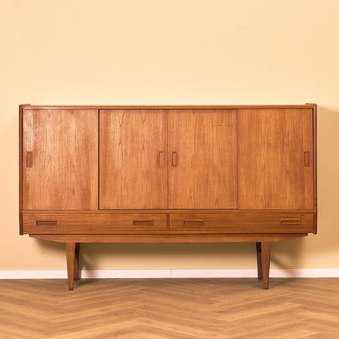Danish sideboard in teak by P. Westergaards møbelfabrik