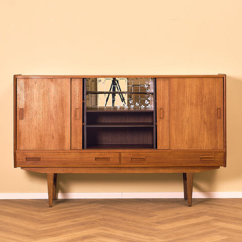 Danish sideboard in teak by P. Westergaards møbelfabrik
