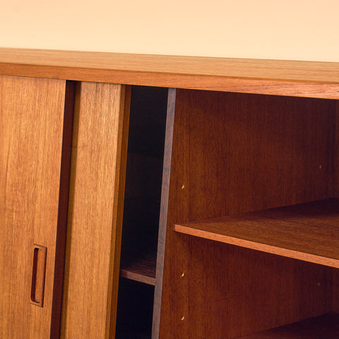 Danish sideboard in teak by P. Westergaards møbelfabrik