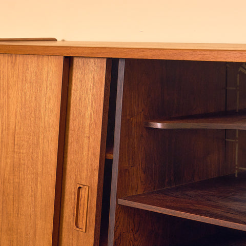 Danish sideboard in teak by P. Westergaards møbelfabrik