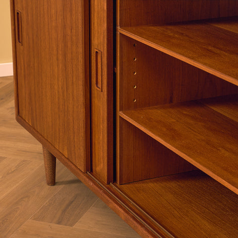 Danish sideboard in teak by P. Westergaards møbelfabrik