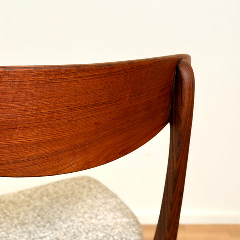Set of 8 dining chairs in teak, 1950s-60s, Denmark