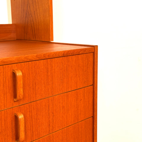 Bookshelf in teak by B. Fridhagen for Bodafors, 1960s-70s, Sweden